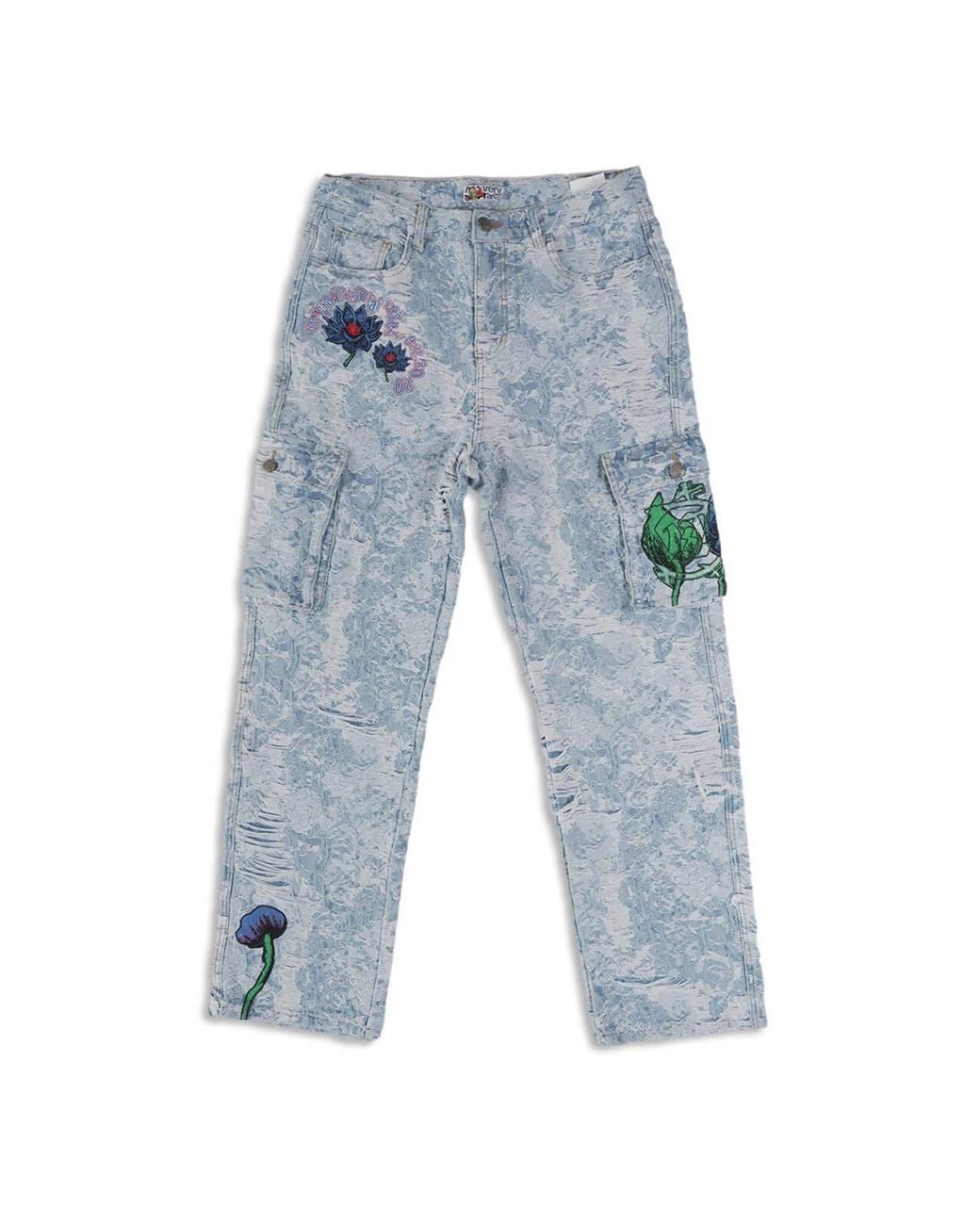 VERYRARE Blue Dark Lotus Pants for men