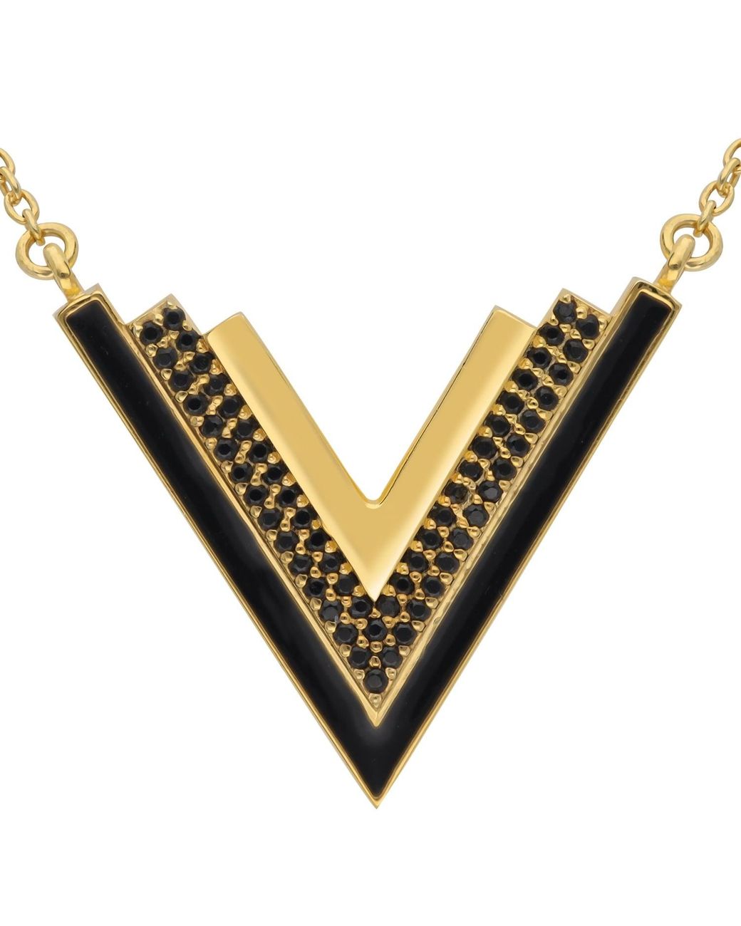 Ogé Jewelry Metallic The Vermeil Valor Necklace