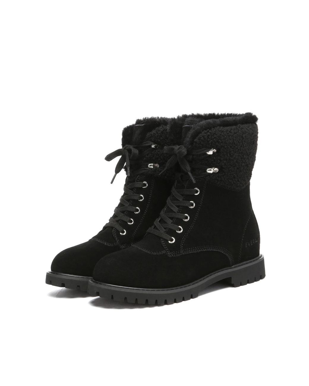 EverAu Australia Black Sittella Fashion Chunky Boots