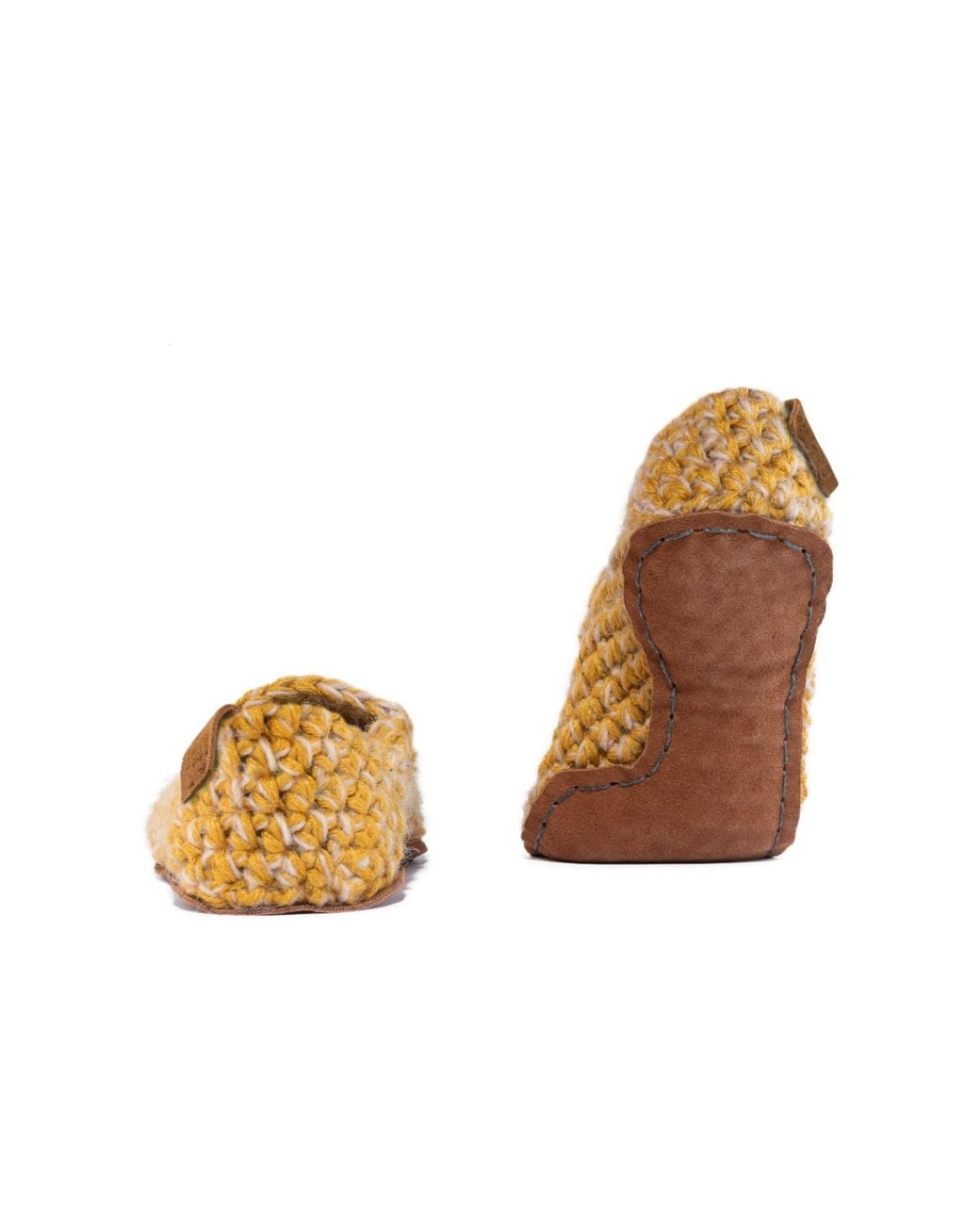 Kingdom of Wow Brown Barefoot Bamboo Wool Slipper