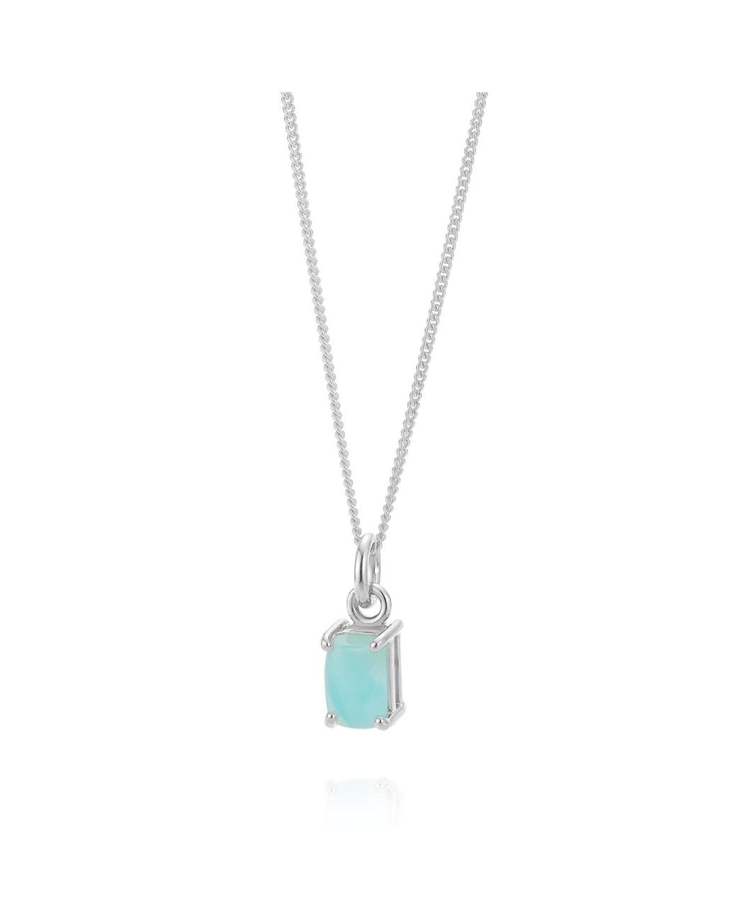 Nellou Jewellery Metallic Amazonite Octavia Necklace