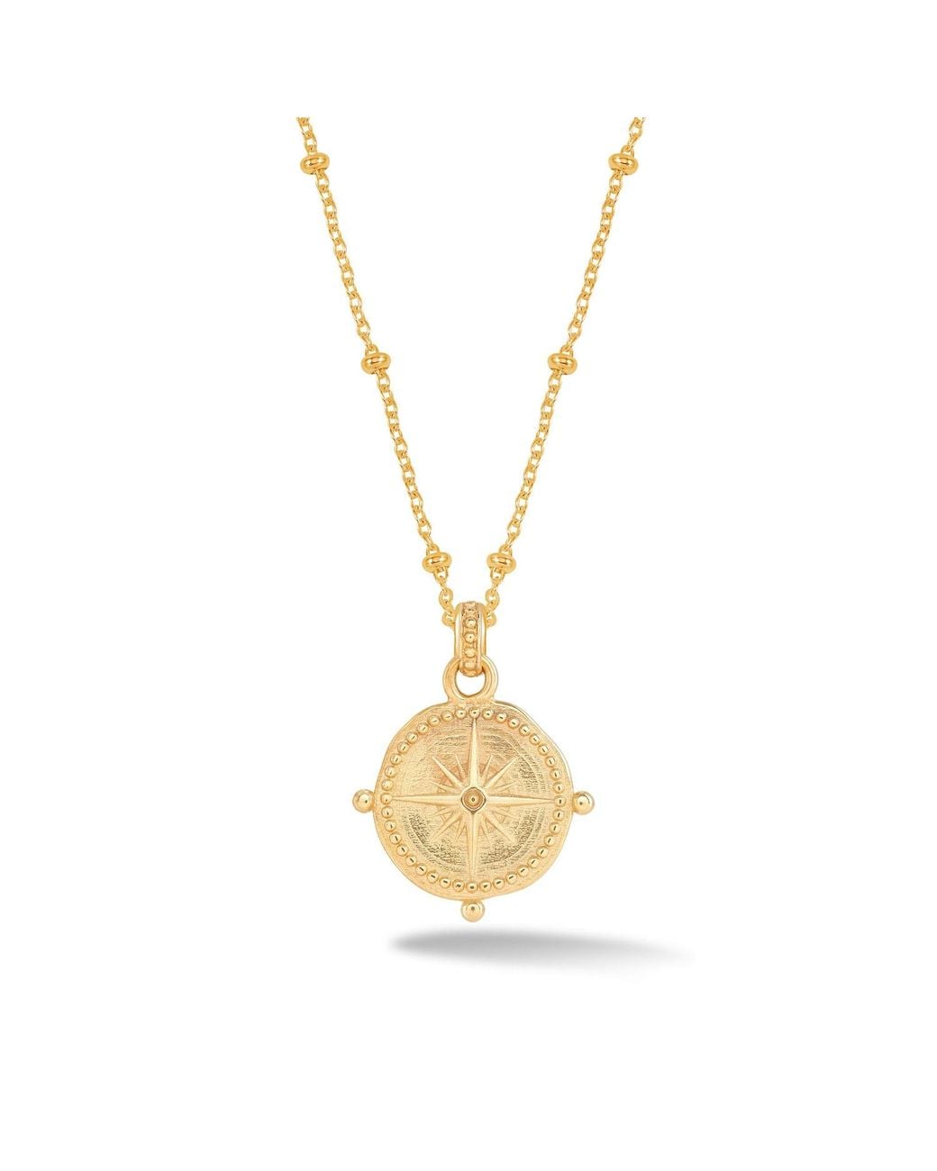 Dower & Hall Metallic Small True North Talisman Pendant