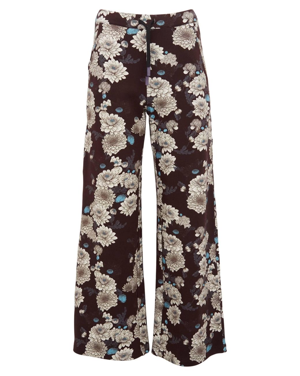Lords of Harlech Black Paige Serious Floral Knit Pant