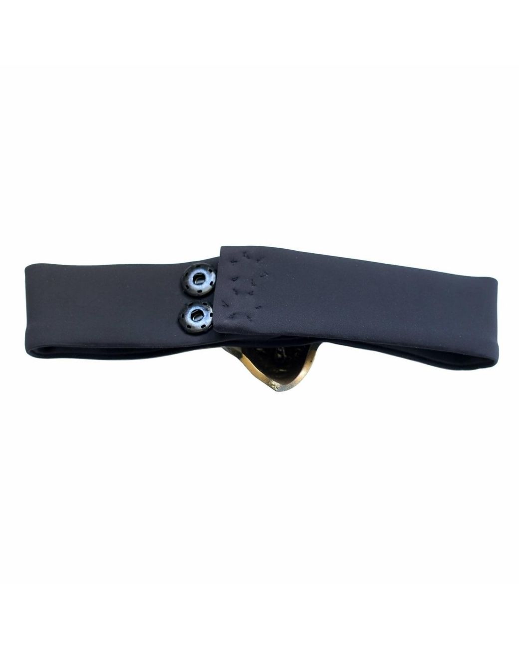 Laura Daili Blue Golden Face Glass Belt