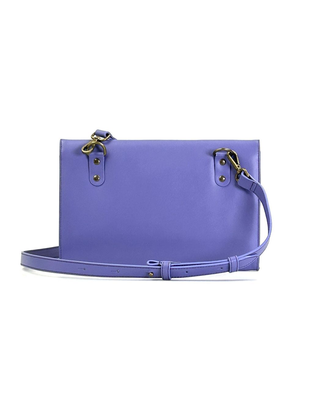 Daniel Chong Blue Leather Envelope Purse