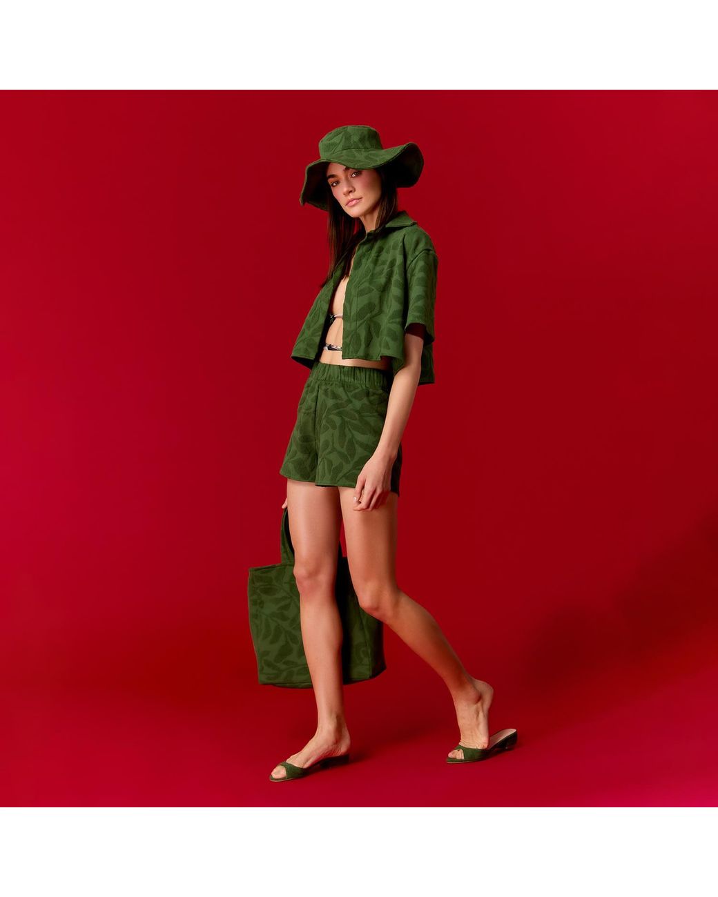 Nur Karaata Green Anastasia Set