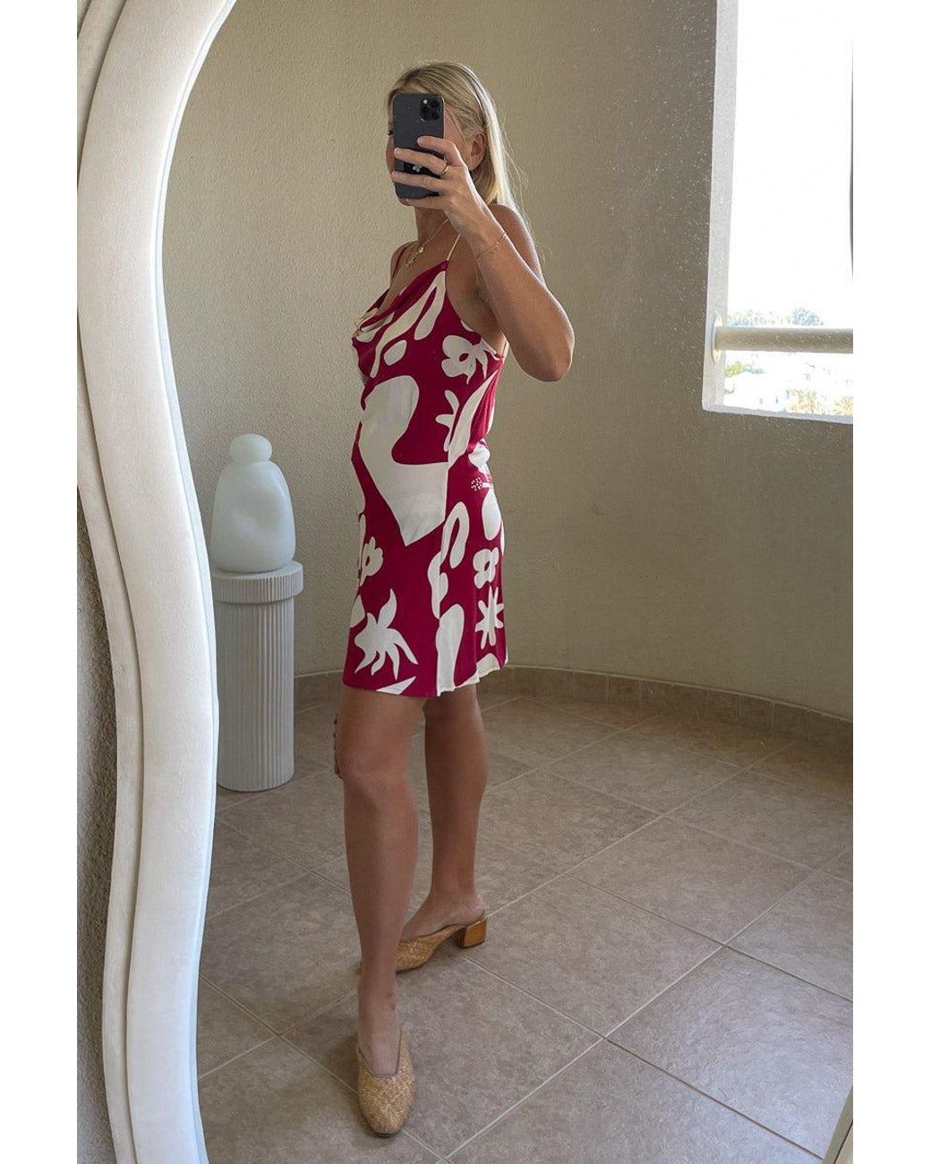 Palm Collective Pink Tahiti Slip Dress