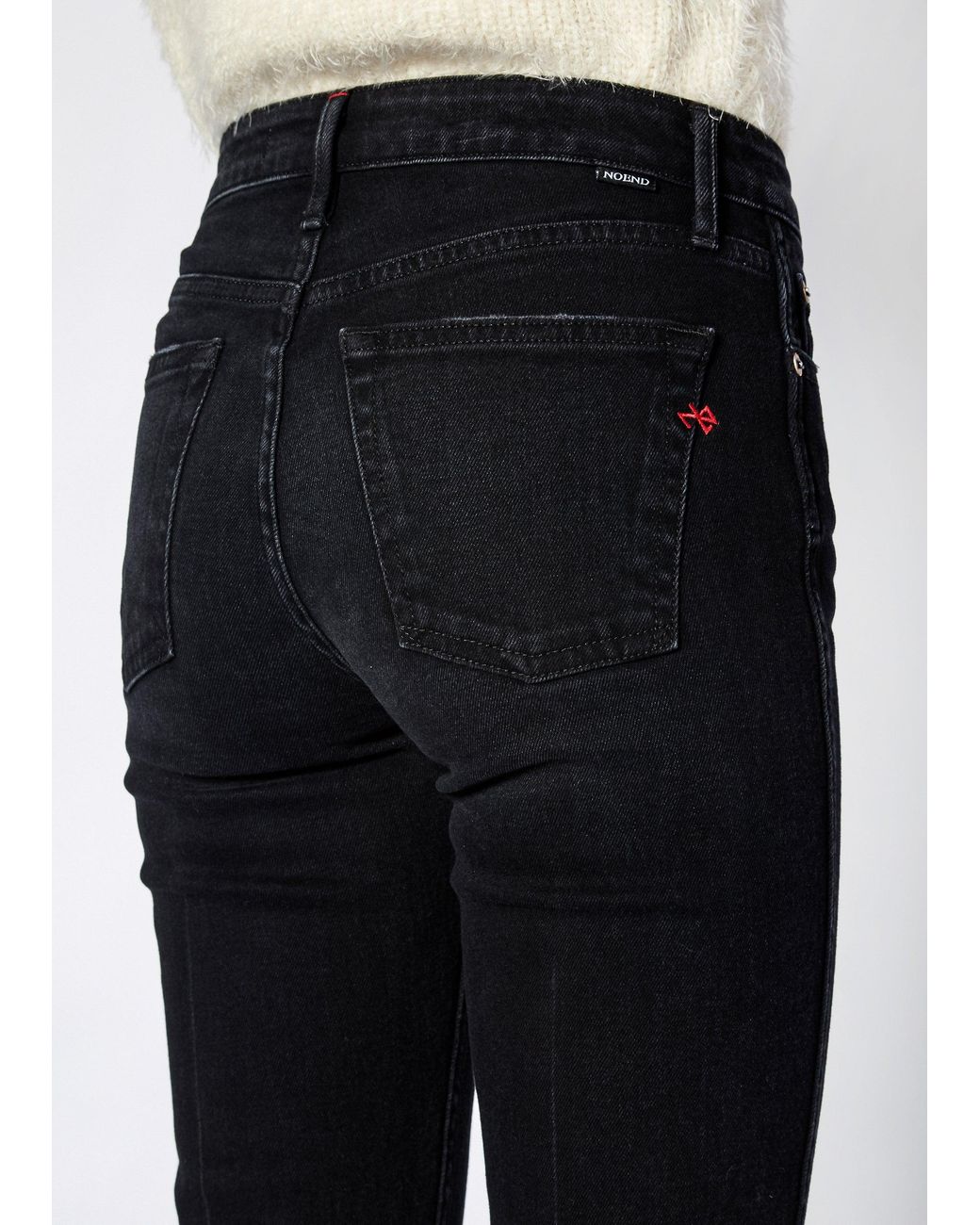 NOEND Black Farrah Kick Flare Jeans
