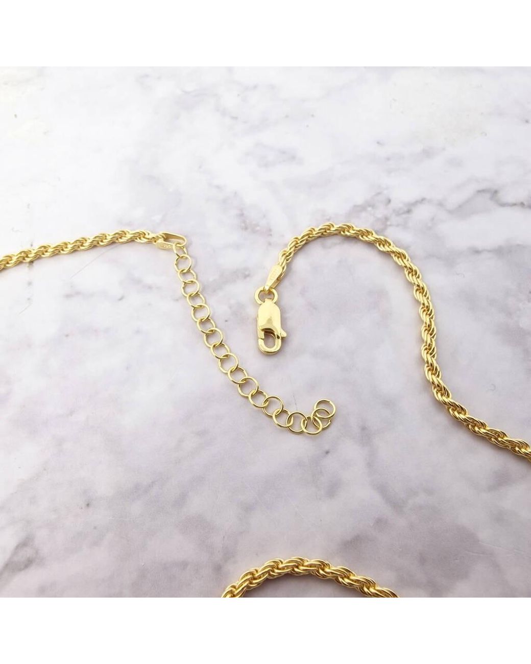 Sophelia Metallic Vermeil Citrine November Birthstone Rope Chain Necklace