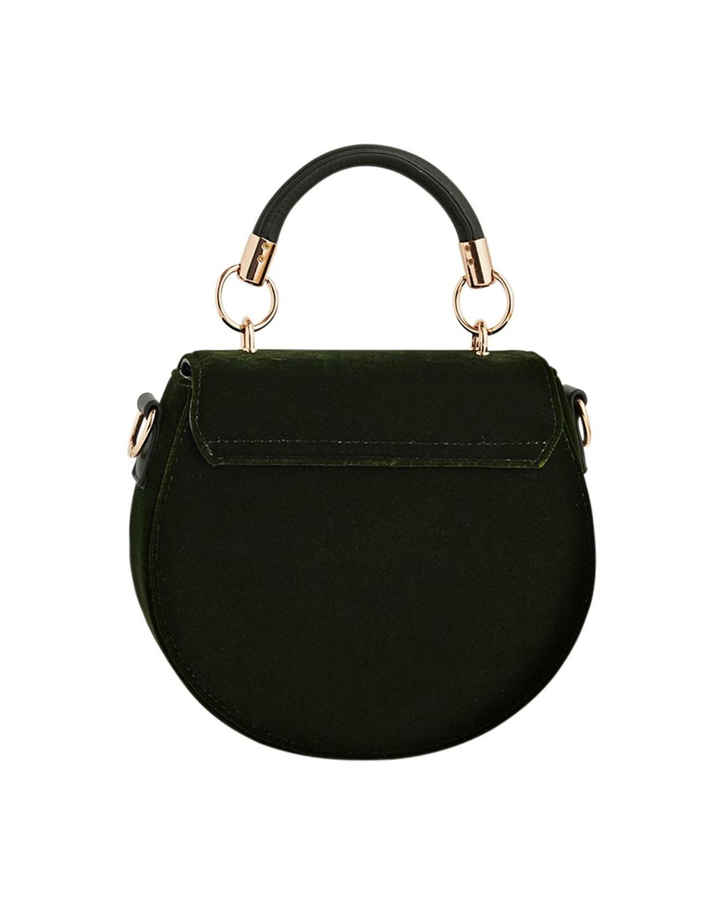 Fable England Black Charlotte Sunflower Top Handle Bag