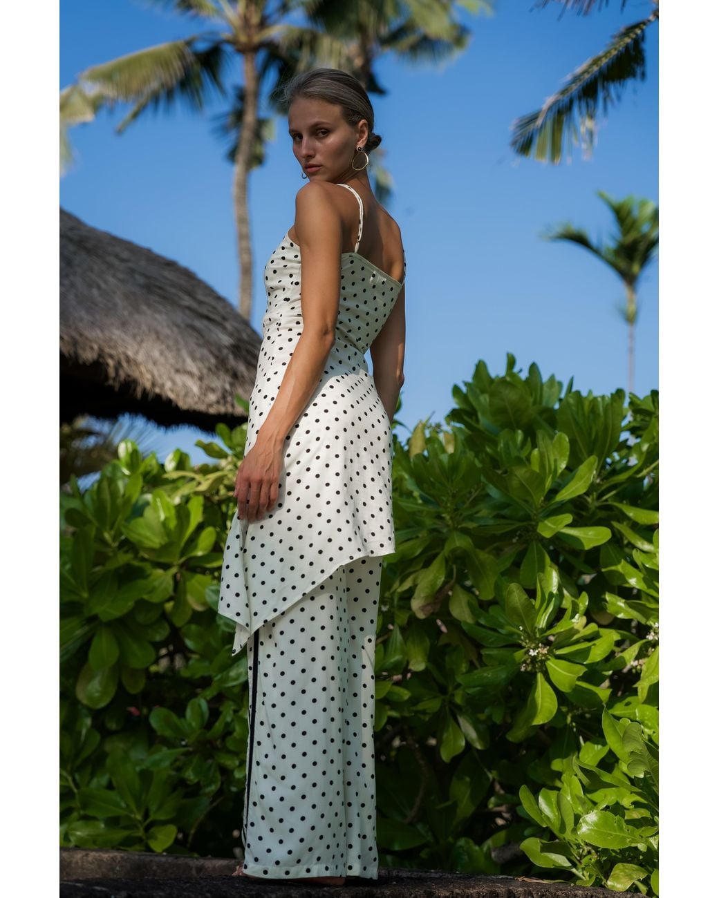 Palm Collective White Cha Cha Cami
