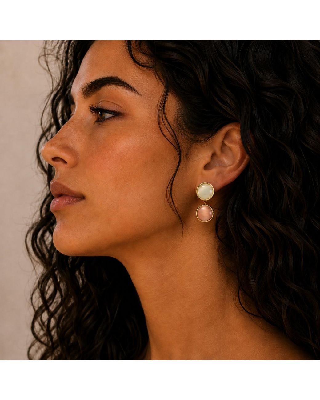 Hye Jane Jewelry Metallic Honey Tonal Marlow Drop Earrings