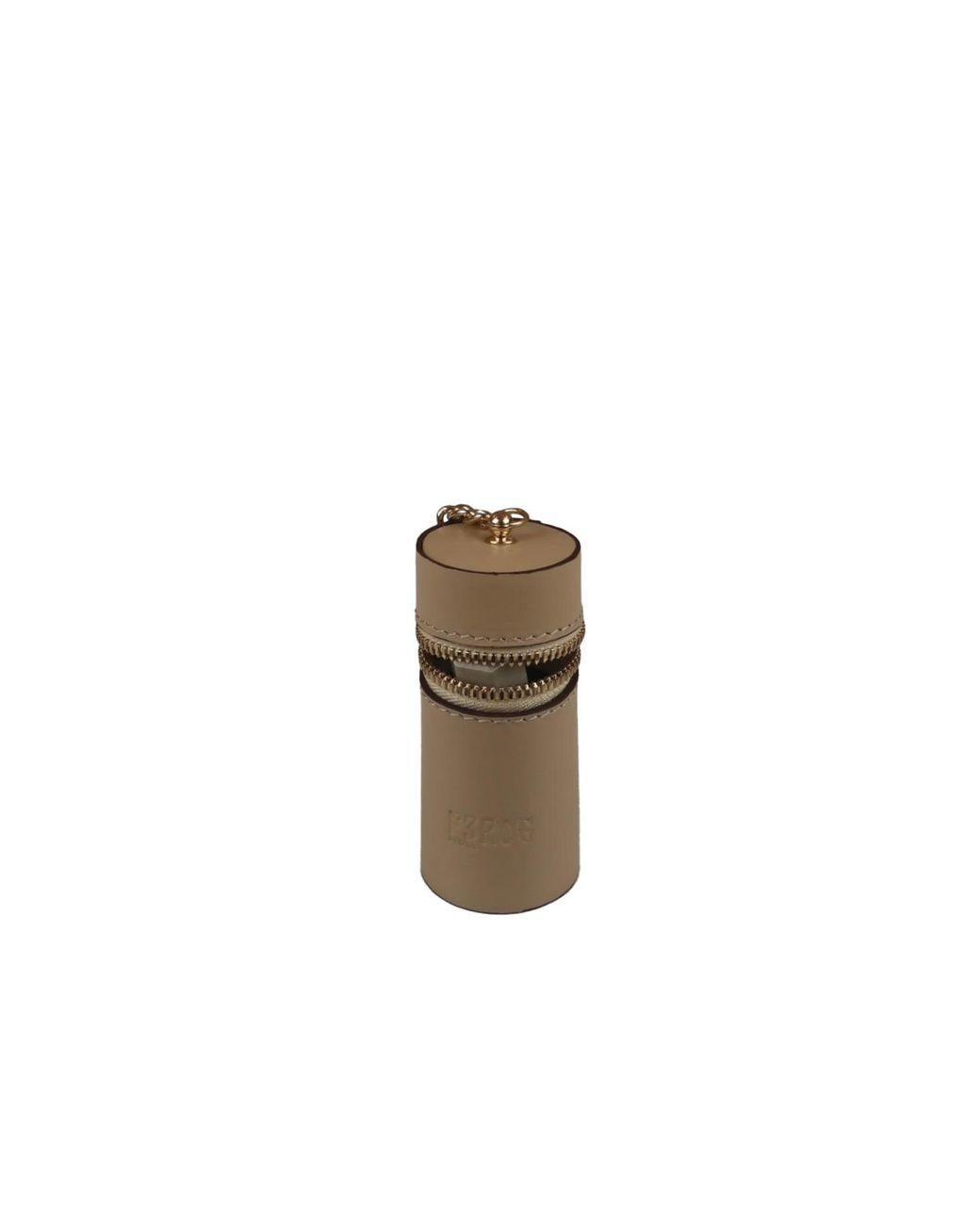 F3Rog by Rana Natural Neutrals Nude Lipstick Case Keychain