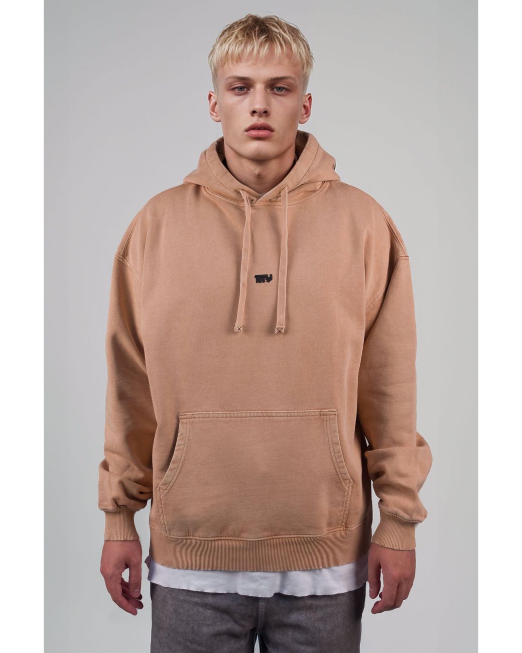 mysimplicated Natural Oversized Cotton Hoodie
