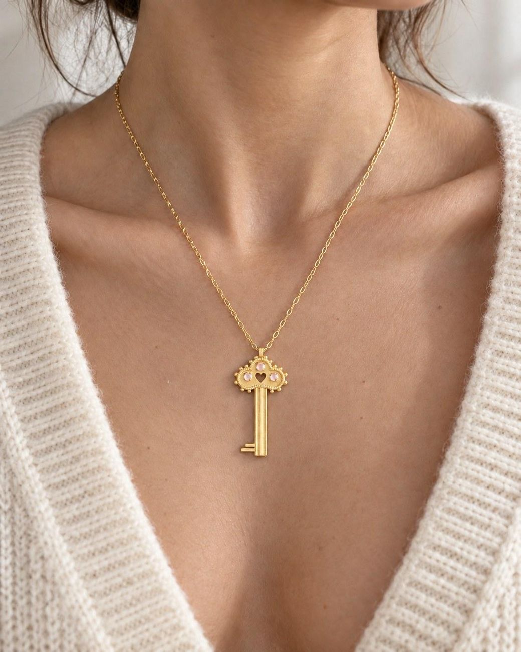 Carolina Benoit Metallic The Lovekey Theory — Key Of True Love