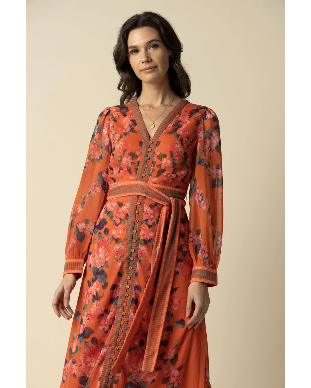 Raishma Red Athena Dress