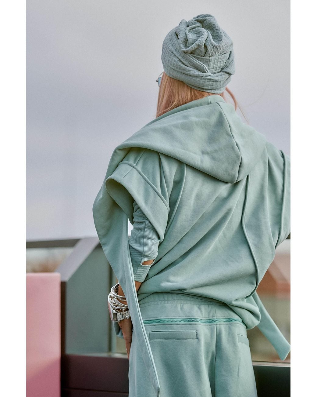 Clothes by Locker Room Blue Four-Pieces Set