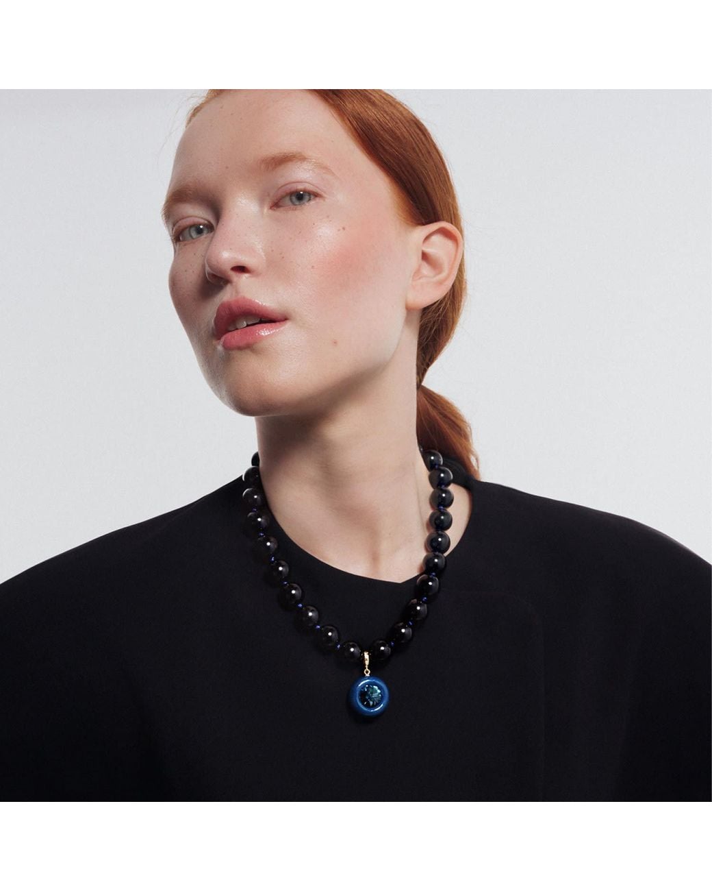 Saule Label Black Lola Onyx Necklace