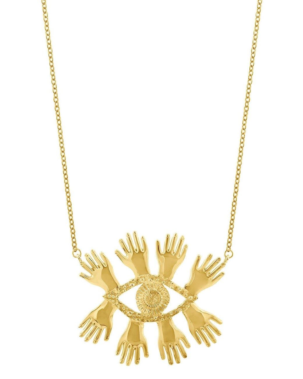 Sophie Simone Designs Metallic Necklace Abre Los Ojos
