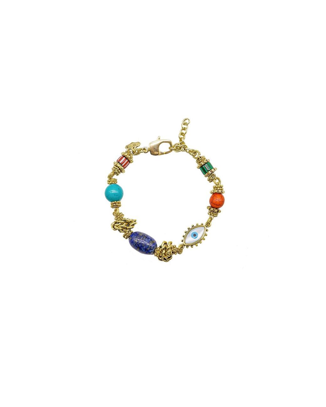 Bayemeyc Blue Naira Gemstone Bracelet