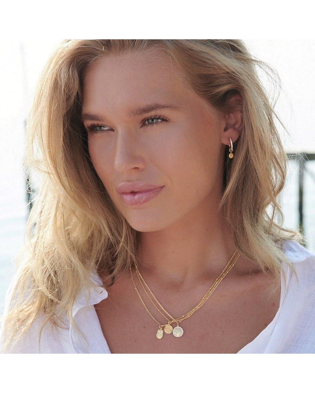 With Love Darling Metallic Wisdom Necklace