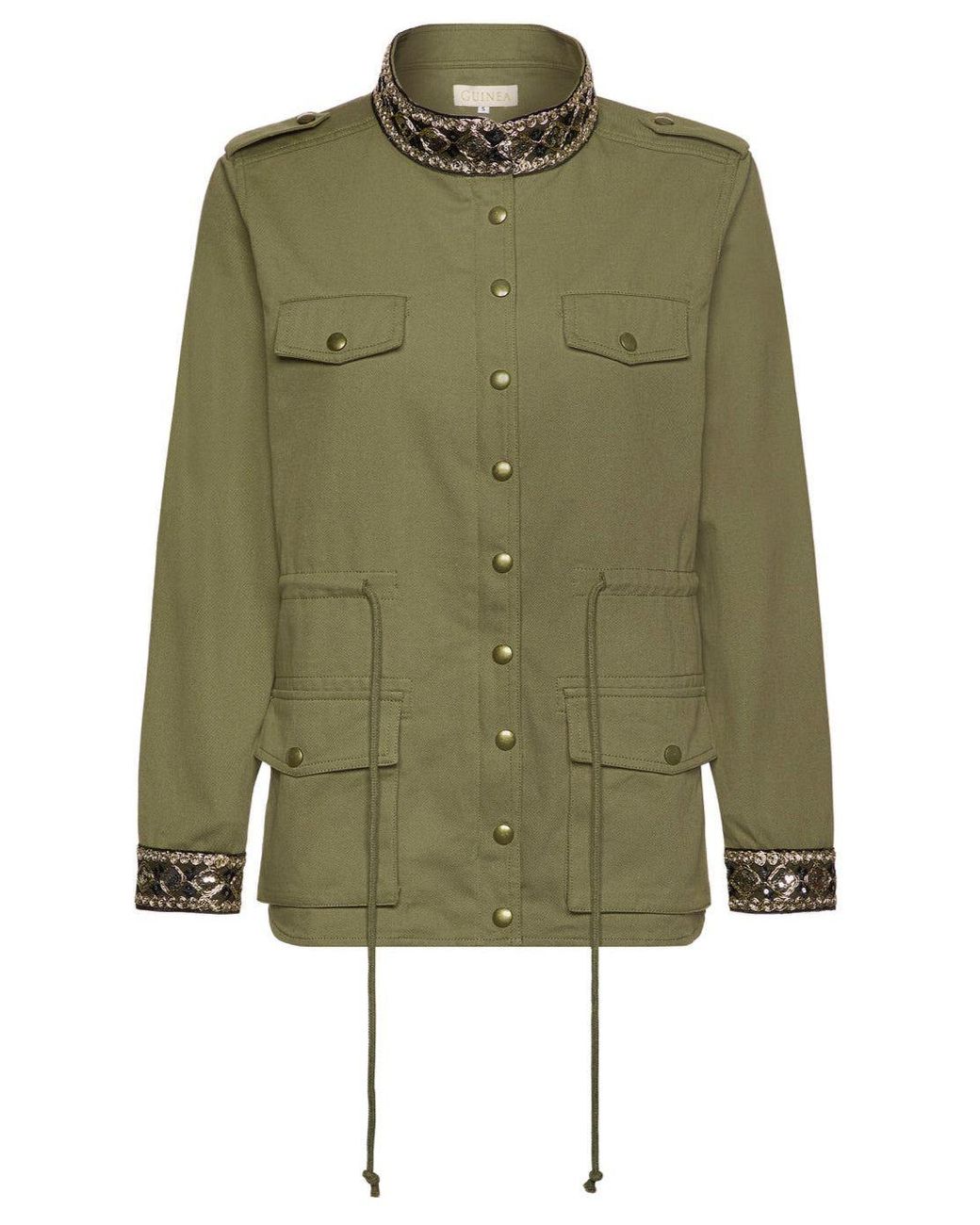 Guinea London Green Combat Jacket