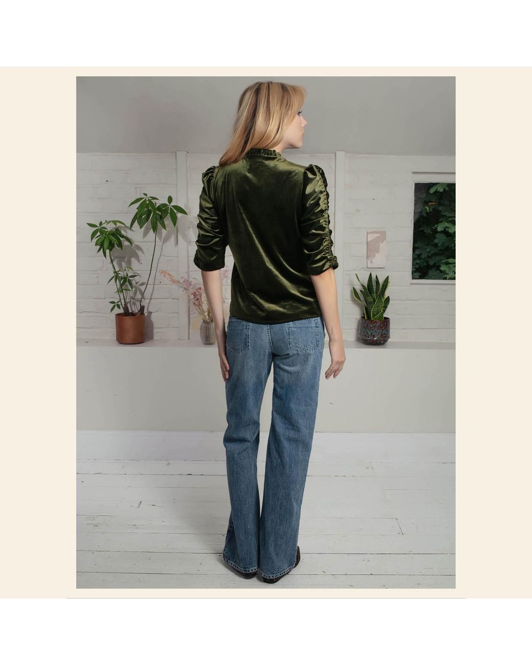 Nooki Design Green Lexy Top