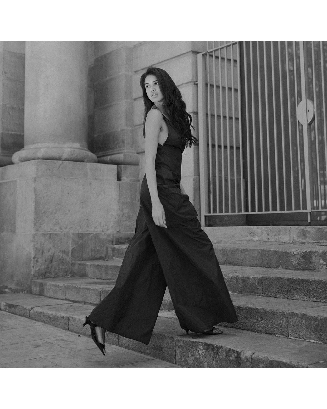 Audrey Vallens Black Urban Jumpsuit