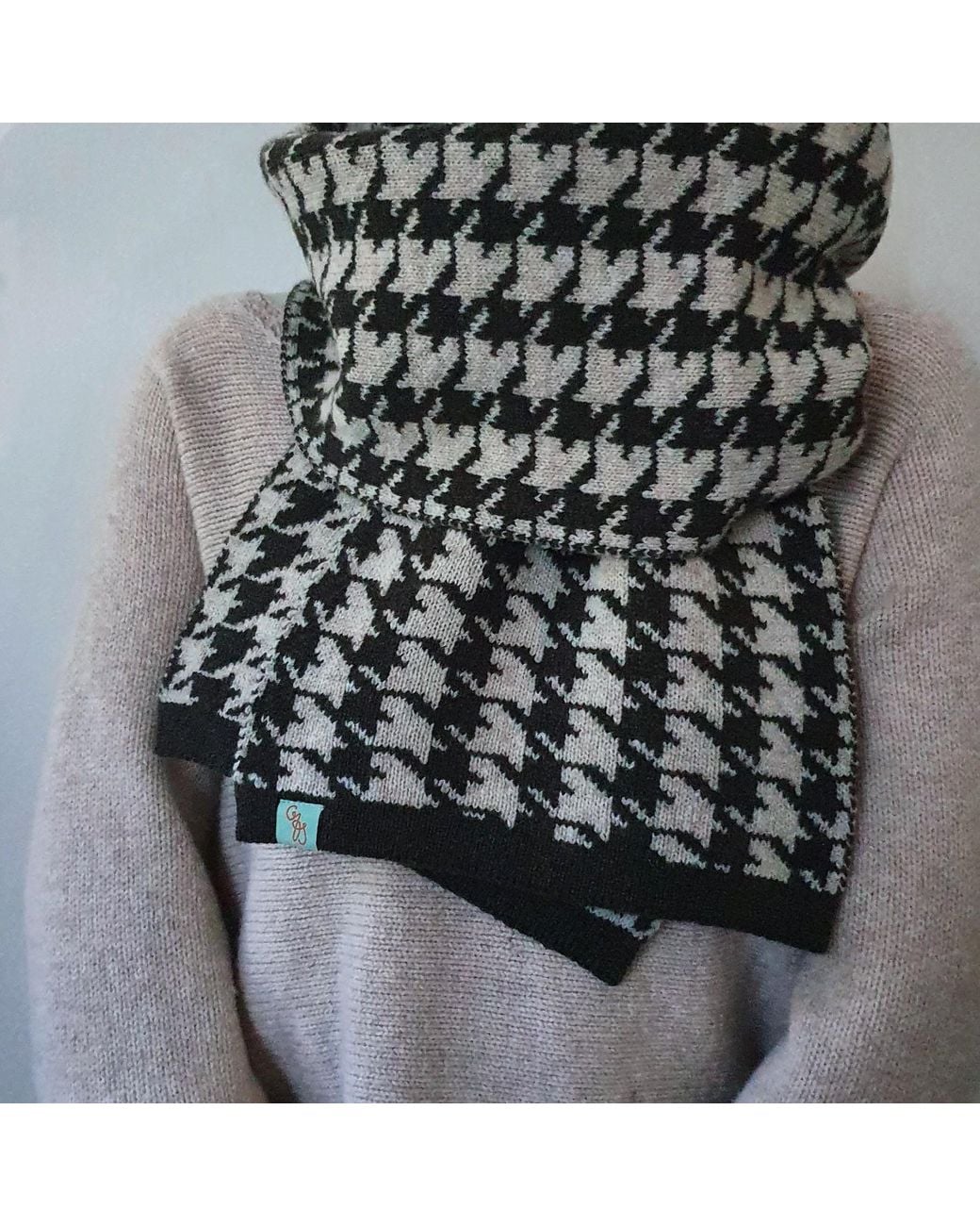 Otto & Spike Black Neutrals Scarves