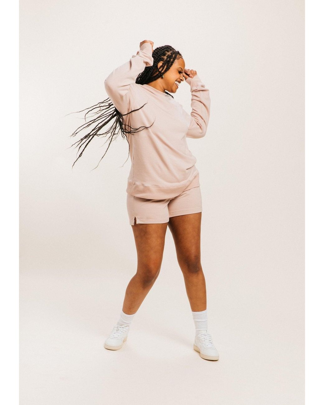 Ocio Leisurewear Pink Classic Softcore Crew