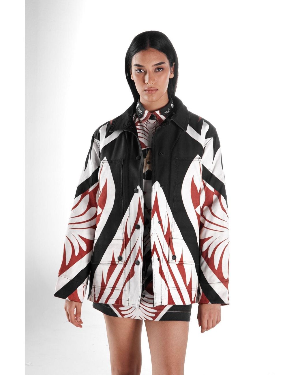 Born in Exile Black Sofia Parka