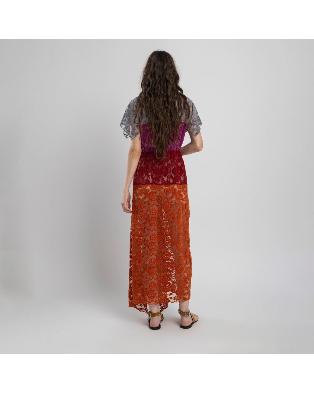 ARTISTA Red Flirt Maxi Dress