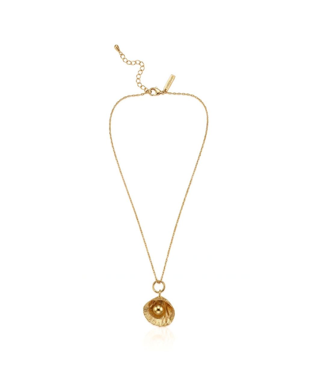 Jaredjamin Metallic Hidden Glimmer Pendant Necklace