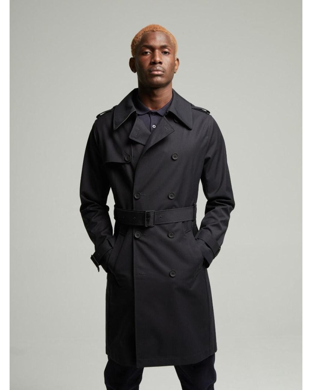 Guards London Blue Beacon Unlined Trench Coat for men