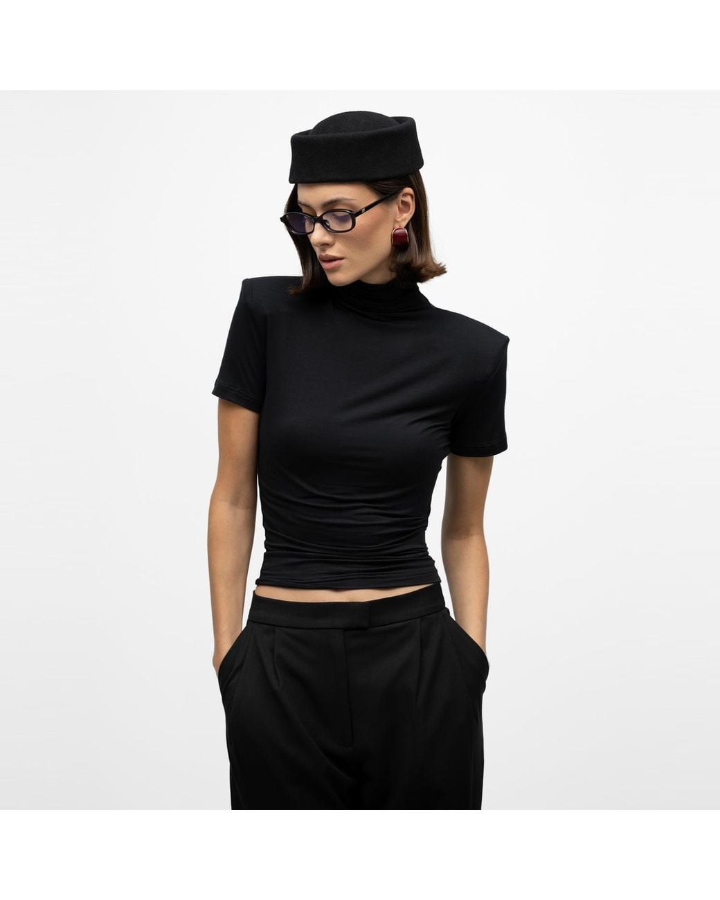 Mandragora Black Turtleneck Ablo