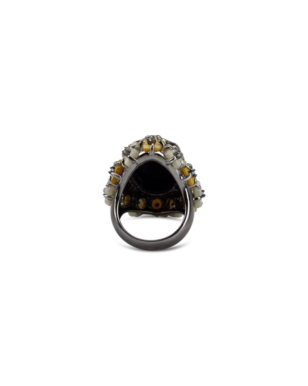 Bellus Domina Blue Shells & Sodalite Cocktail Ring