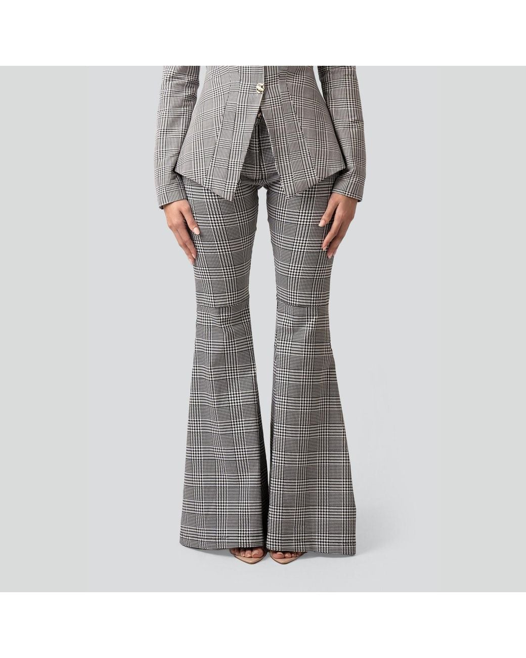 Maui X Lolita Gray Geneviève Tailored Pants