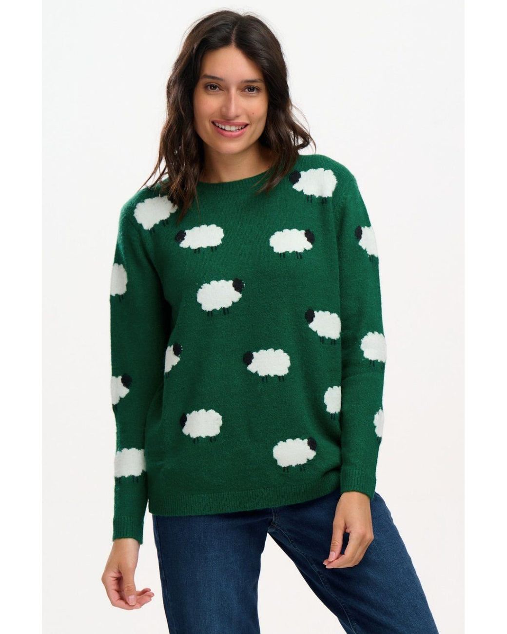 Sugarhill Green Aliana Sweater Sheep