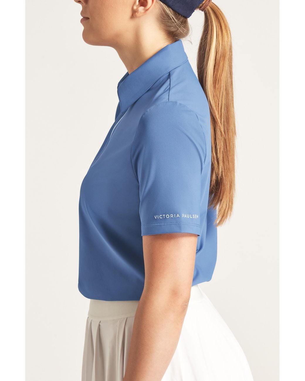 Victoria Paulsen Blue Lexi Polo