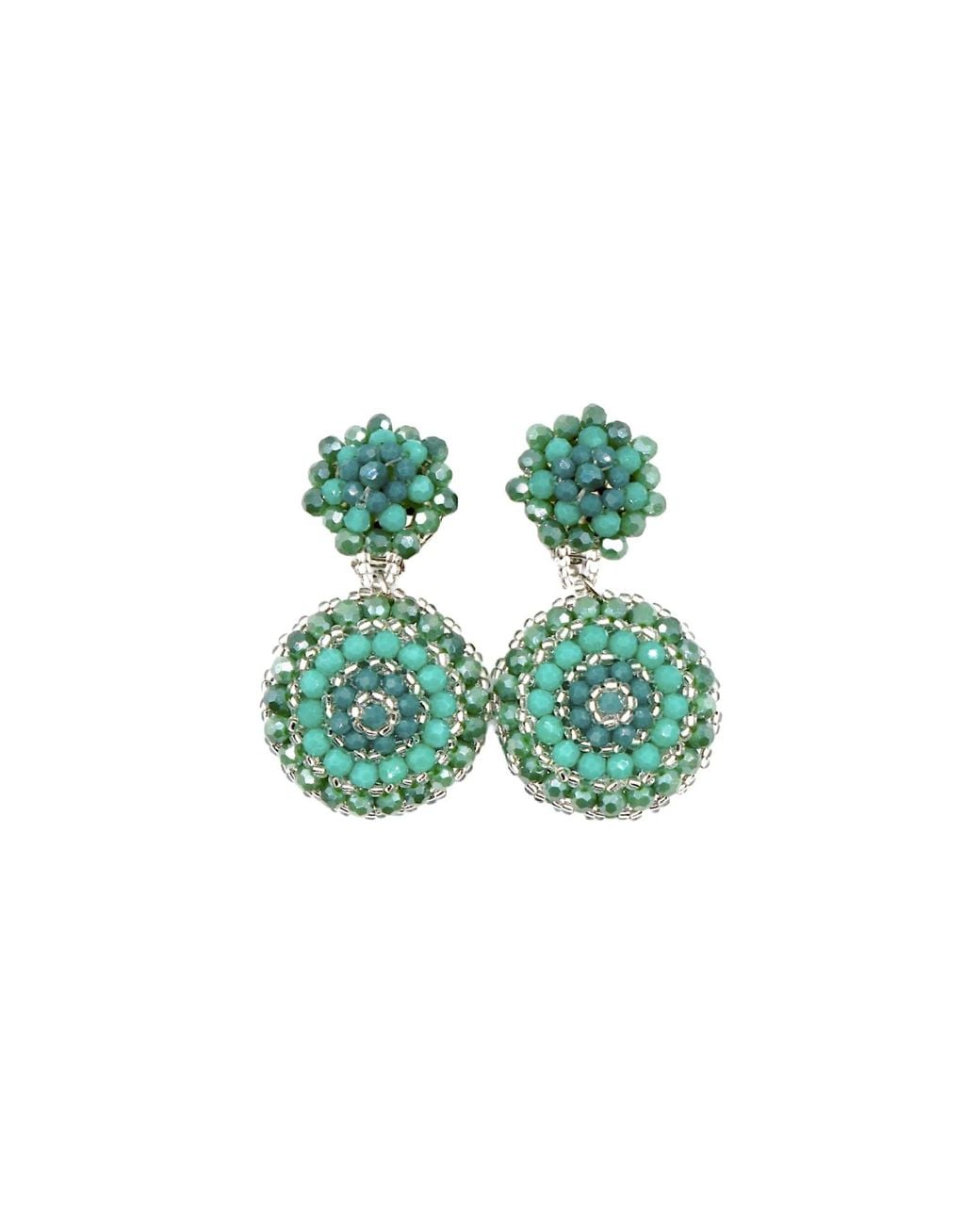 Fairchild Baldwin Green Amelia Soft Aqua Earrings
