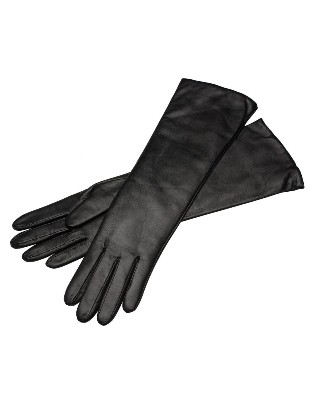 1861 Glove Manufactory Black Marsala Long