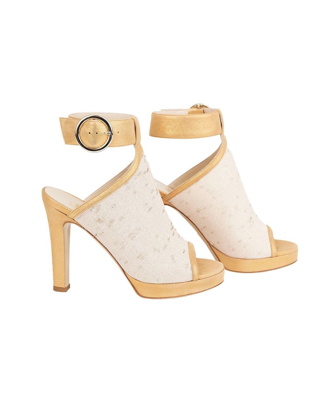 Moon D'elle Metallic Neutrals Orbita Sandals