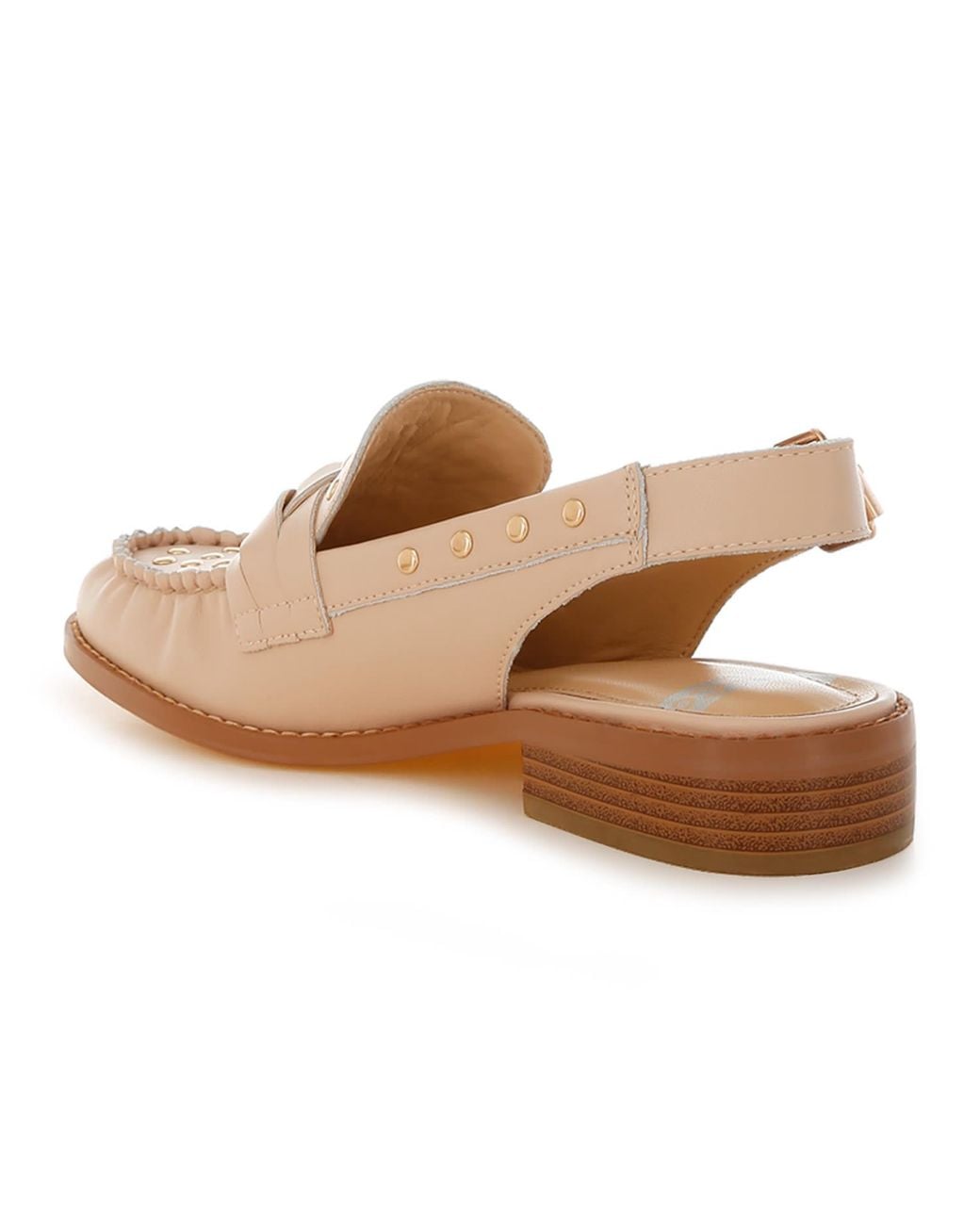 Rag & Co Natural Neutrals Remykin Braided Penny Strap Loafers