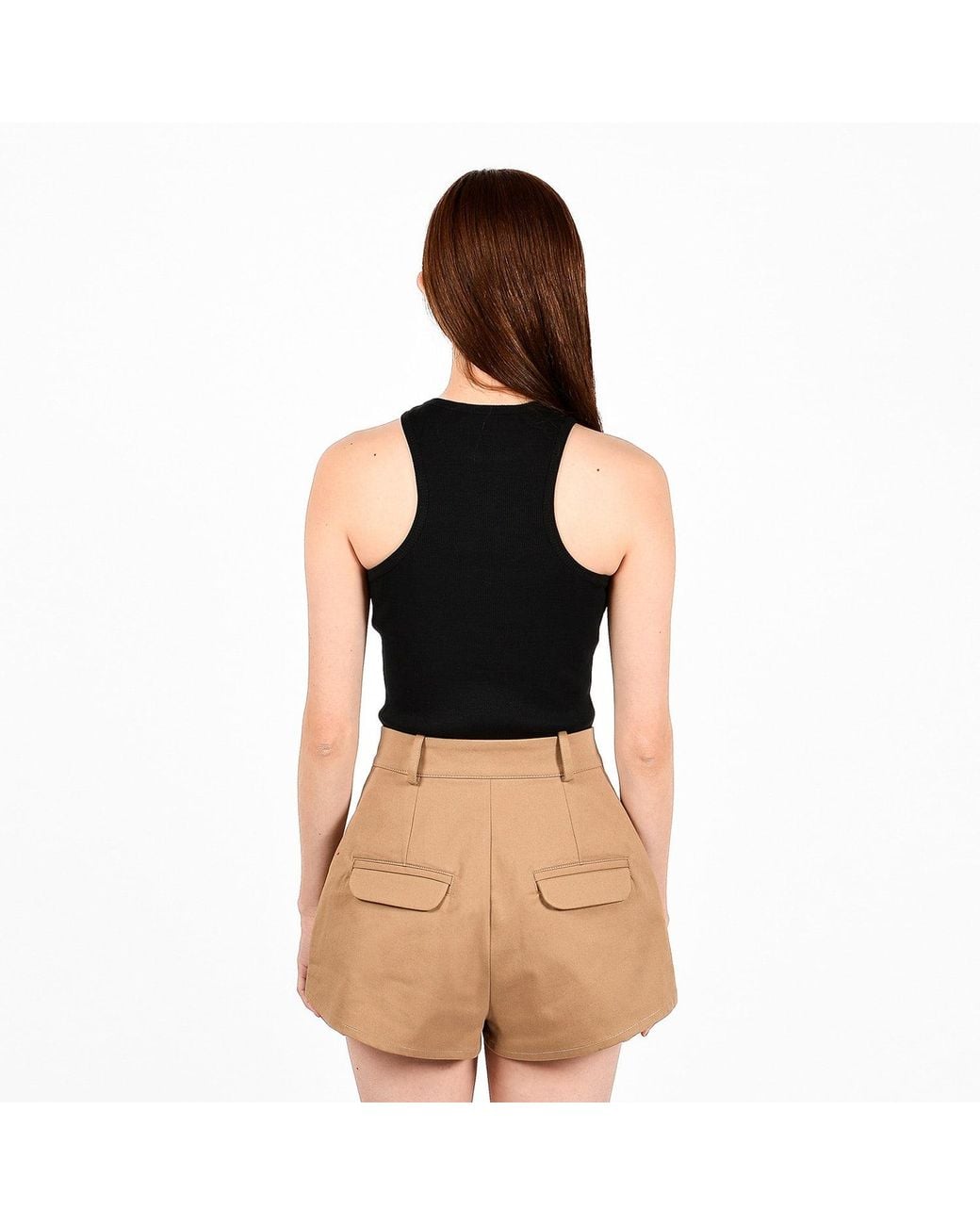 Ioana Ciolacu Black Coal Tank Top