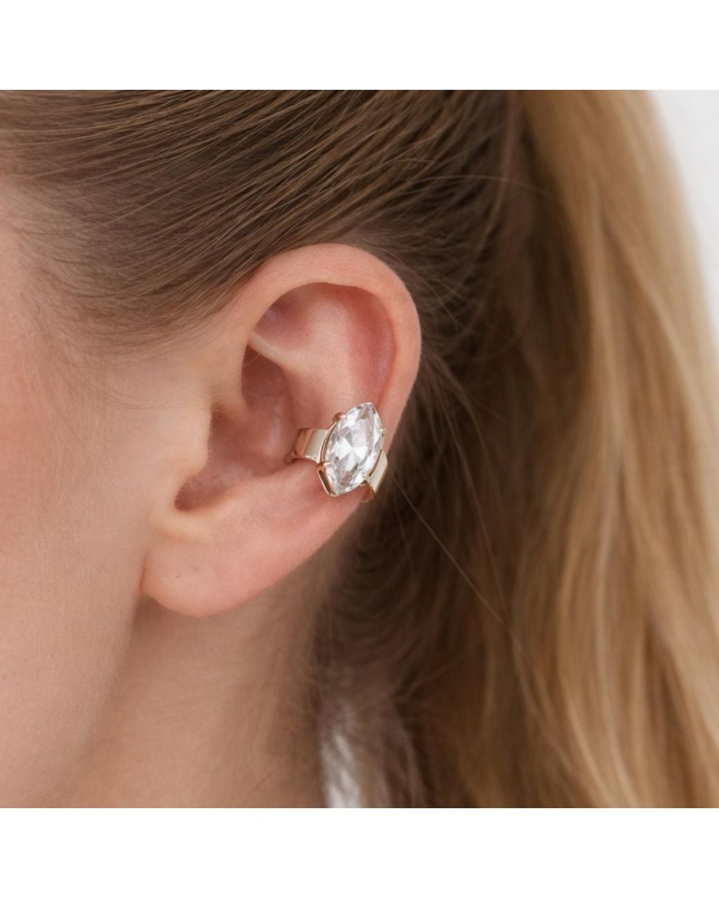 Jagged Halo Jewelry Metallic Regal Ear Cuff