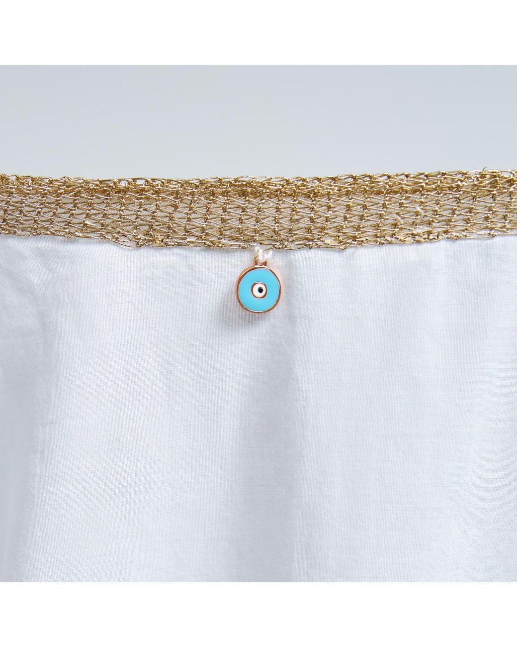 N'Onat White Wrap Organic Cotton Vest