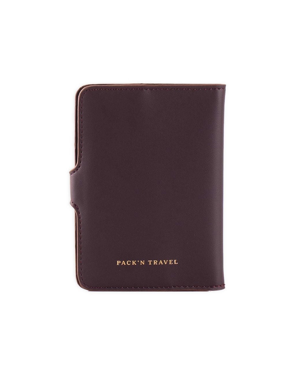Pack'n Travel Purple Passport Holder Deep Plum