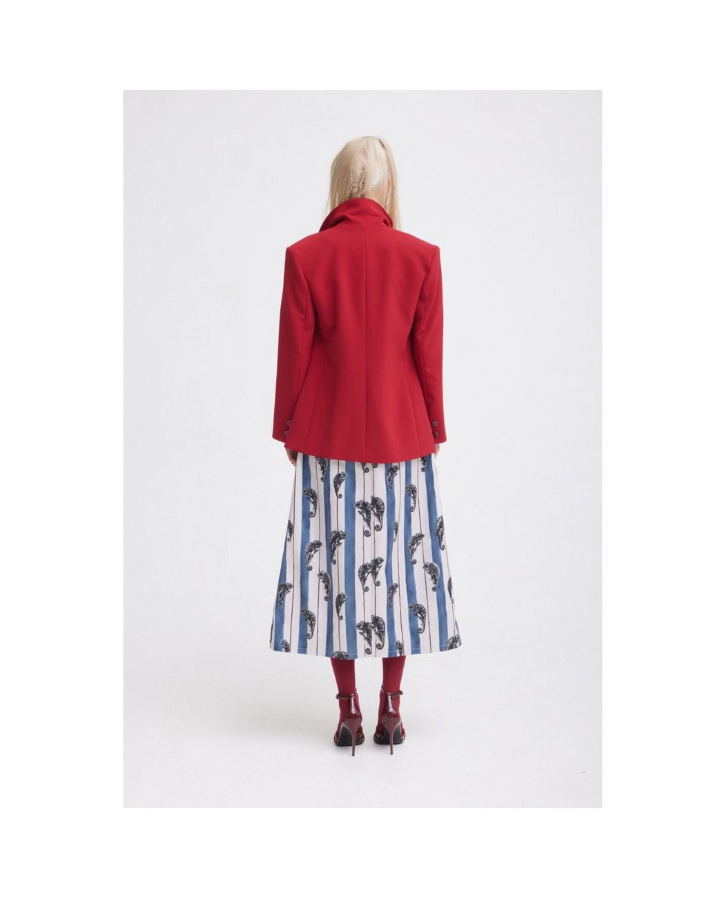 Julia Allert Classic Tailored Double-Breasted Blazer