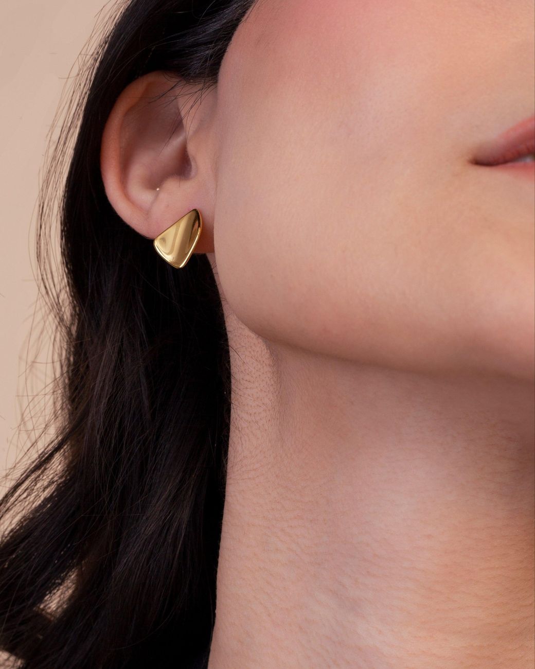 Zynnia Collective Metallic Vesta Studs