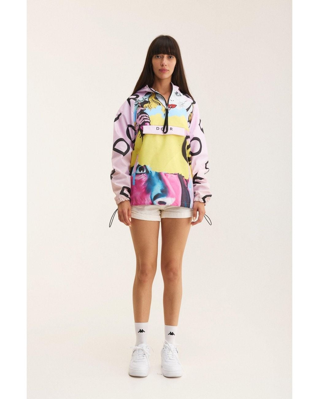 mysimplicated Pink Water Repellent Windbreaker Design W